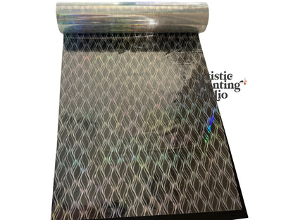 Steel Waters Holographic Foil (transparent)