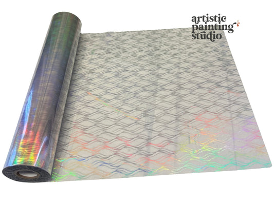 Steel Waters Holographic Foil (transparent)