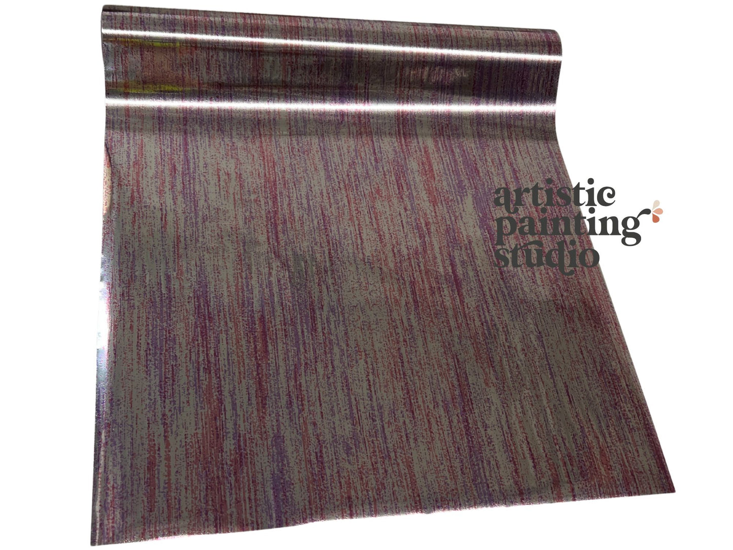 Striations - Pink/Purple Foil