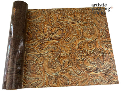 Weston Tooled Leather Foil