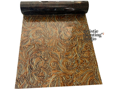 Weston Tooled Leather Foil