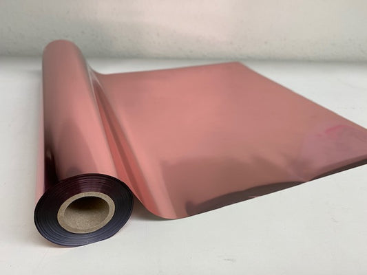 blush pink metallic transfer foil 