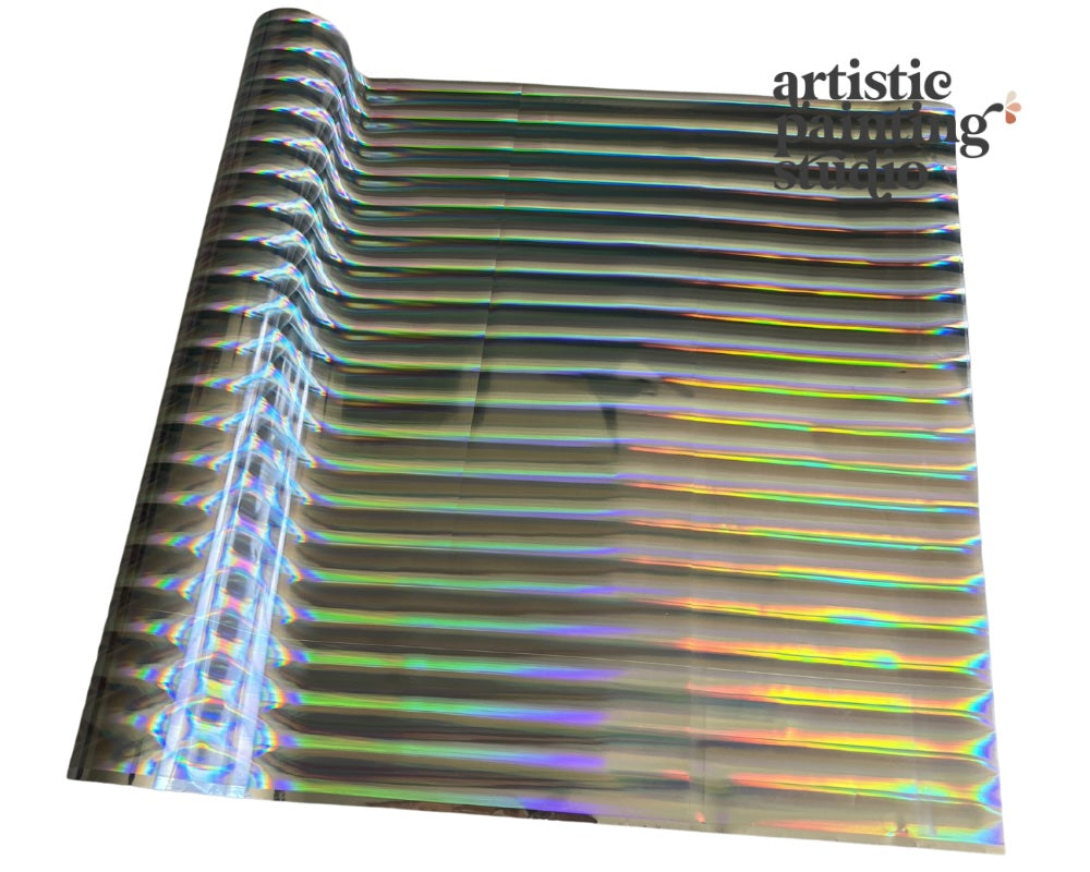 Dizzy Lines Hologram Foil