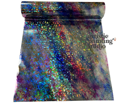 Fairy Dust Fizz Cracked Ice Hologram Foil