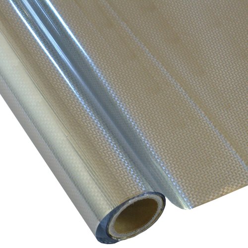 Carbon fiber silver foil sheet