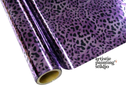 Leopard - Purple Foil