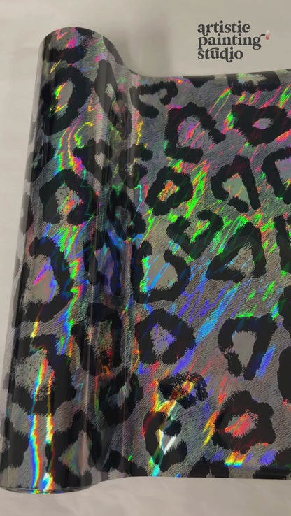 Lennon Leopard Hologram Foil