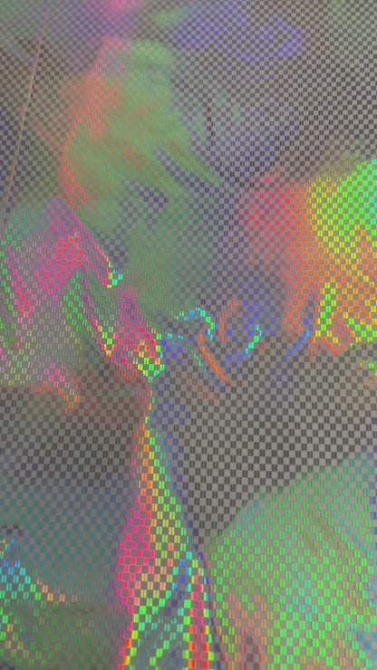 Izzy Hologram Foil (transparent)