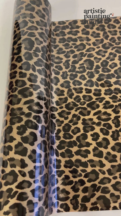 Wild Leopard Spots - Large - Gold Foil