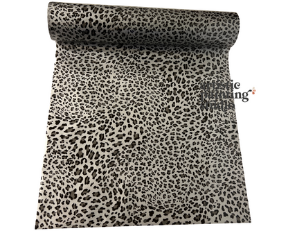 Wild Leopard Spots - Small - Silver Foil
