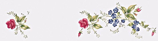 #121 Lacy Rose Vine Stencil