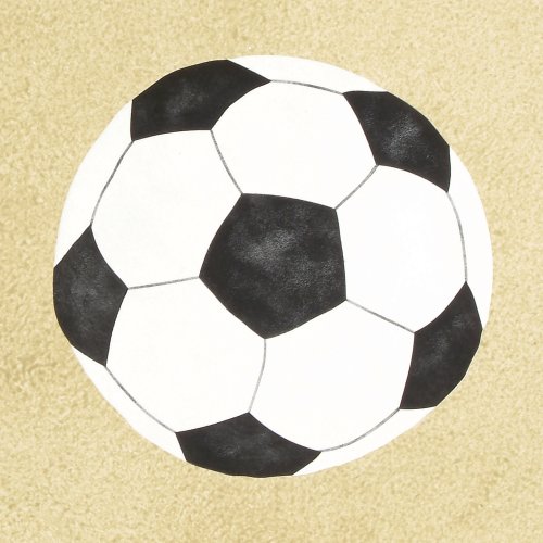 #841 Soccer Ball Stencil
