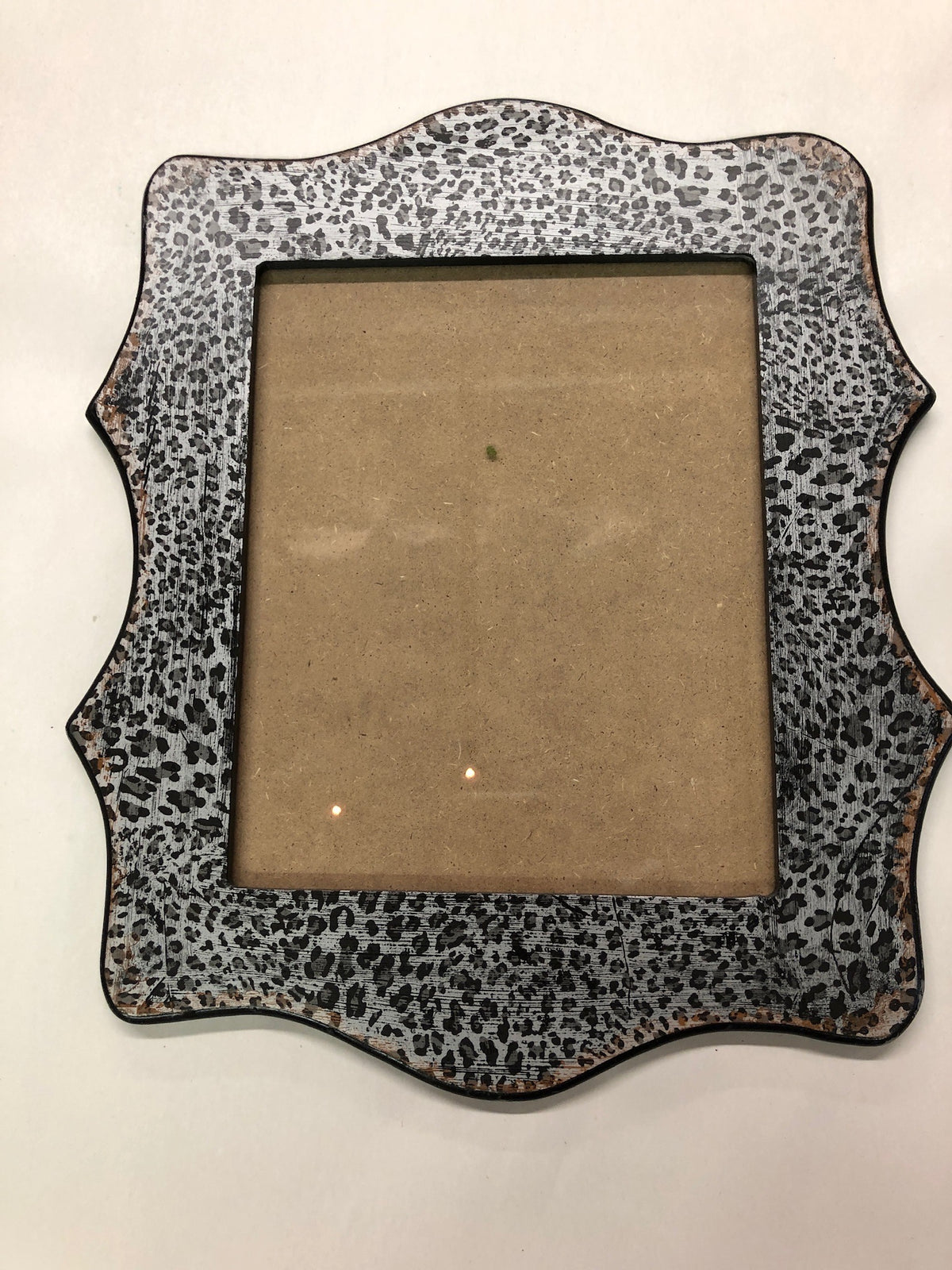 Red Leopard Frame Wild Leopard Spots Frame – Artistic Painting Studio