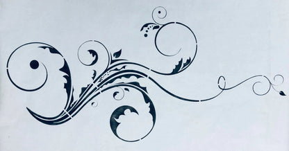 #277 -  Sultan Swirl Stencil