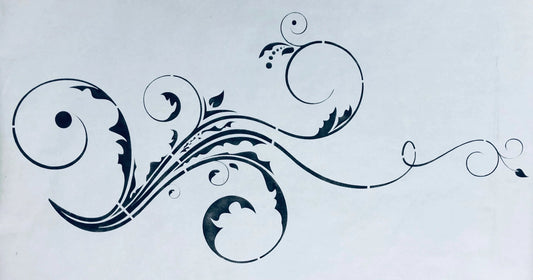 #277 -  Sultan Swirl Stencil