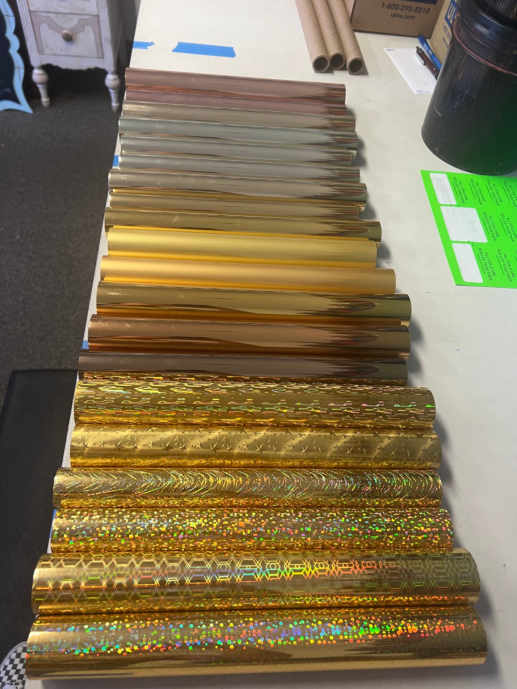 Gold Foils Collection & Sample Pack – Artistic Painting Studio