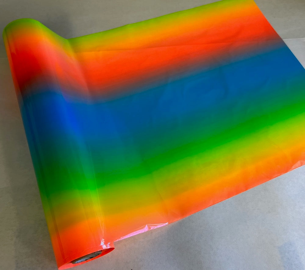 Neon Rainbow Foil