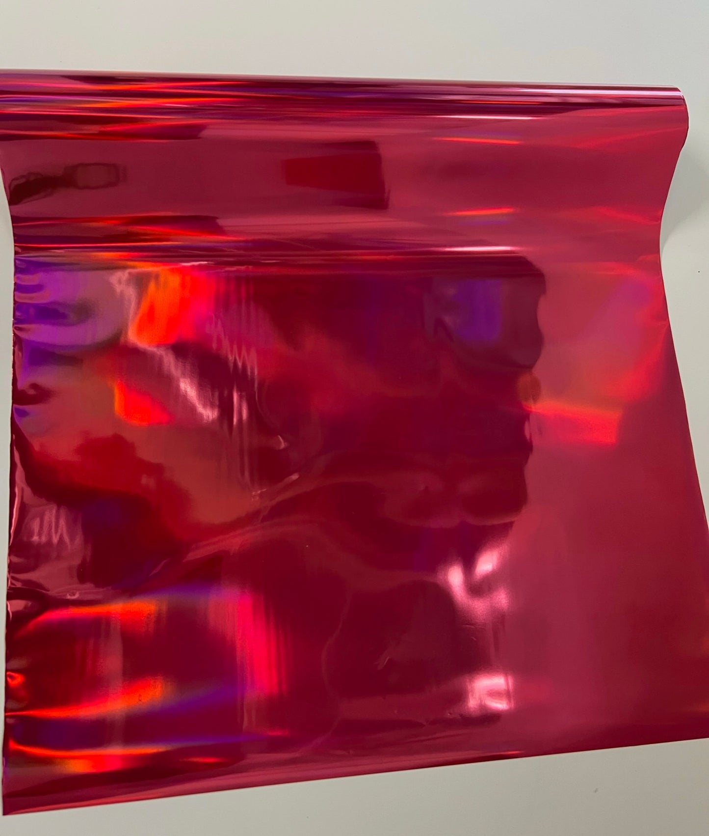Pomegranate Pink Hologram Foil