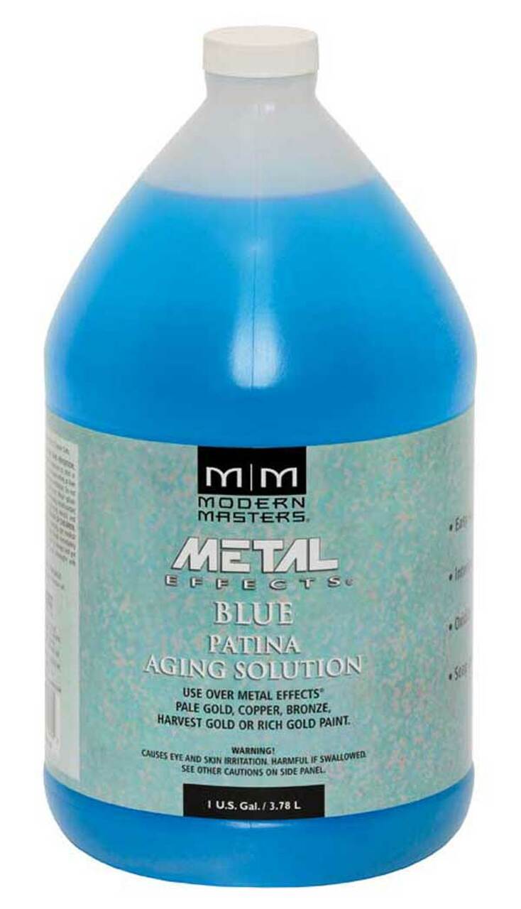Metal Effects Blue Patina Aging Solution