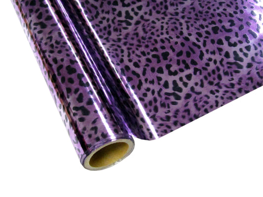 Leopard - Purple Foil
