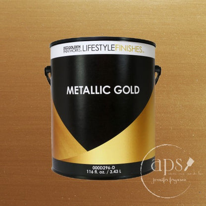 Metallic Gold – Artistic Painting Studio