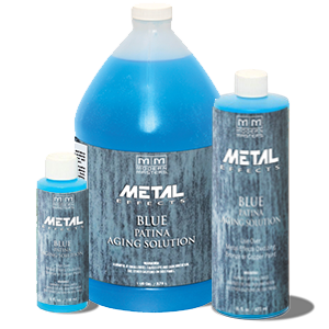 Metal Effects Blue Patina Aging Solution
